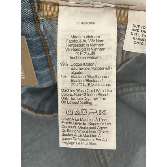 NEW Madewell The Perfect Vintage Jean Size 26 Light Wash with Magic Pockets NWT - Picture 10 of 11